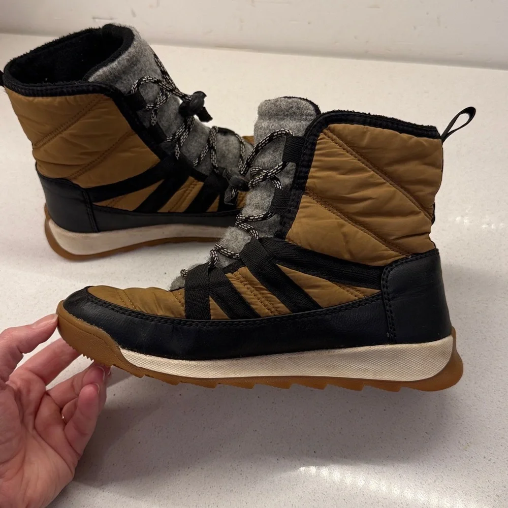 Sorel Kids' Brown, Gray, Black Winter Boots Size 2.5